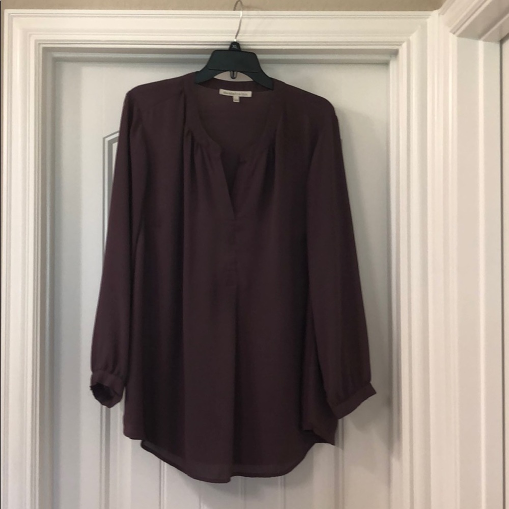 Maroon Blouse